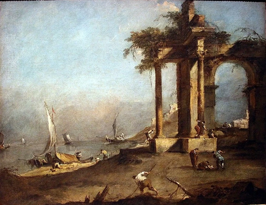 Capriccio architettonico con rovine romane - Museo Poldi Pezzoli (Milan)